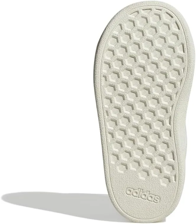 adidas Baby-Boy's Grand Court 2.0 Elastic Lace & Strap Sneaker