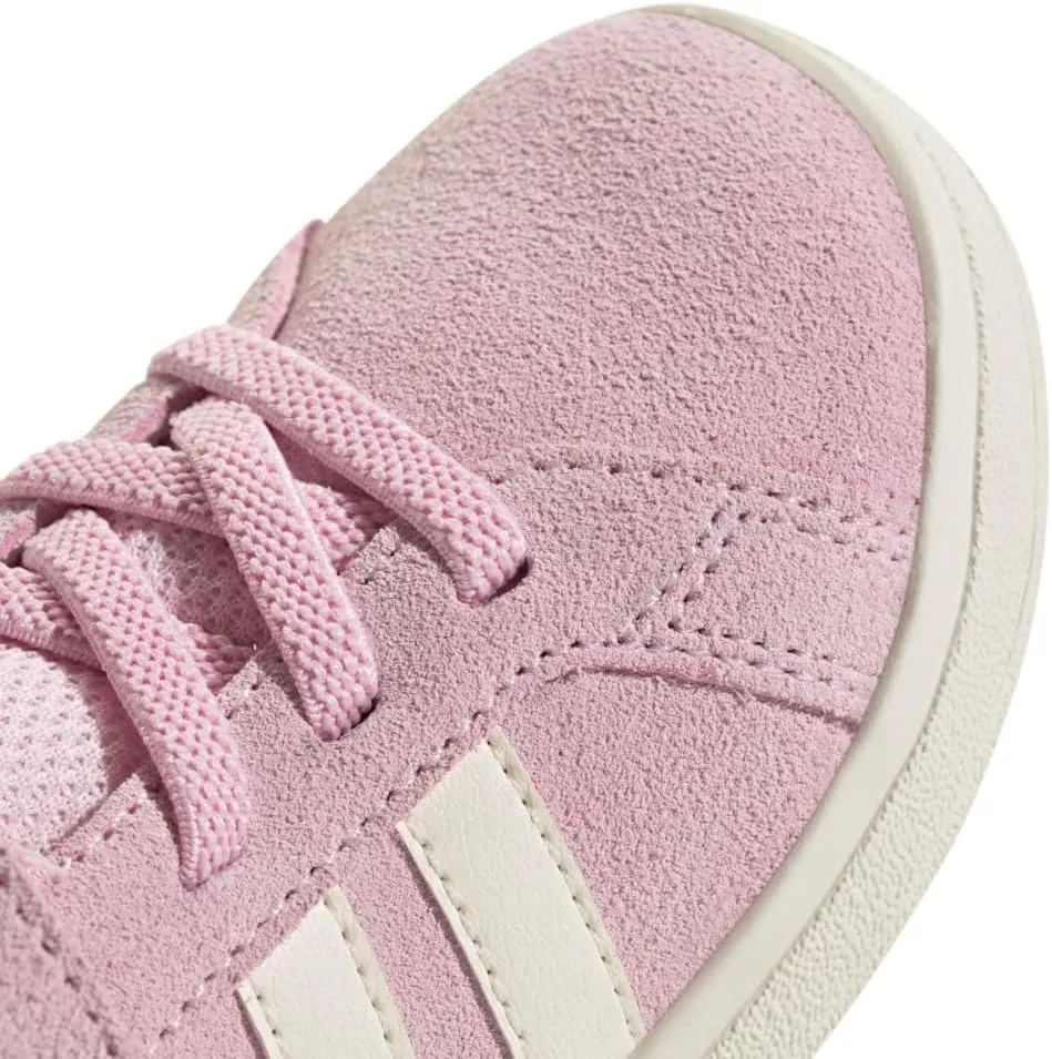 adidas Baby-Boy's Grand Court 2.0 Elastic Lace & Strap Sneaker