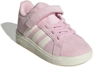 adidas Baby-Boy's Grand Court 2.0 Elastic Lace & Strap Sneaker