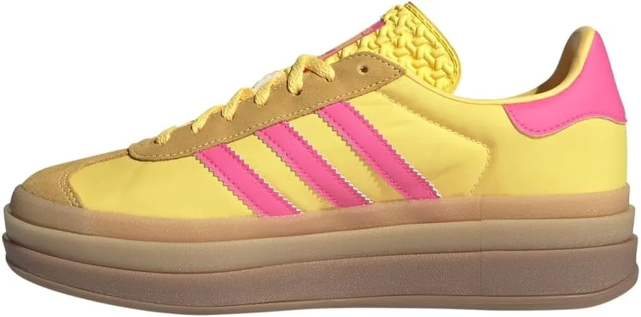 Adidas Gazelle Bold Womens Sneaker (Spark Lucid Pink, IG4387, 7)