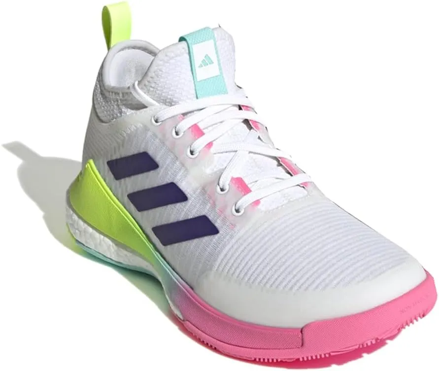 adidas Womens Crazyflight High Sneakers Shoes Casual - White