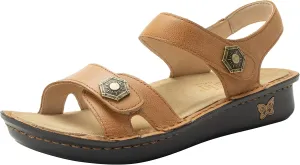 Alegria Womens Vienna Fawn Leather Sandal 13 M US