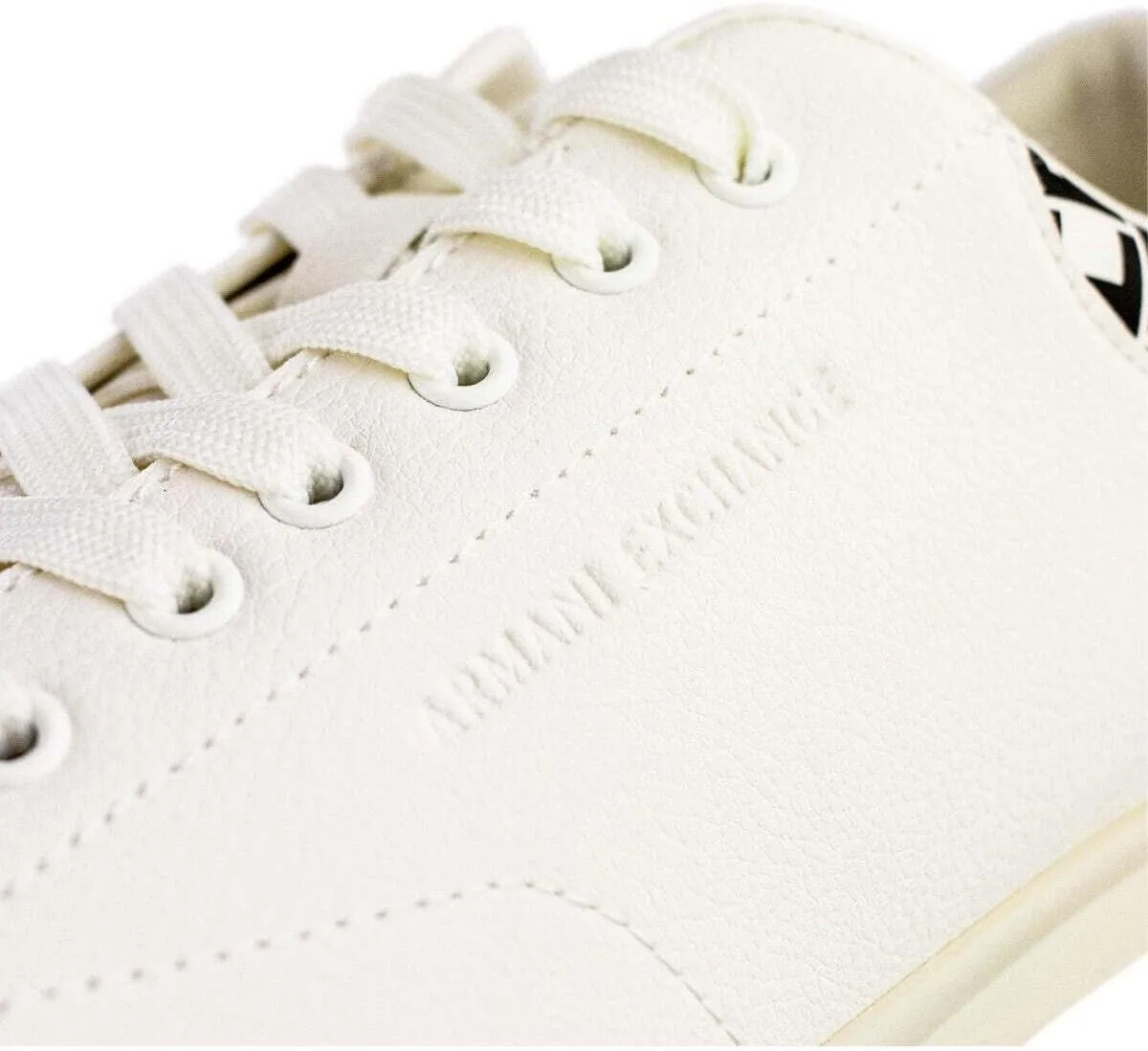 A｜X ARMANI EXCHANGE Men's Thick Sole Leather Sneakers