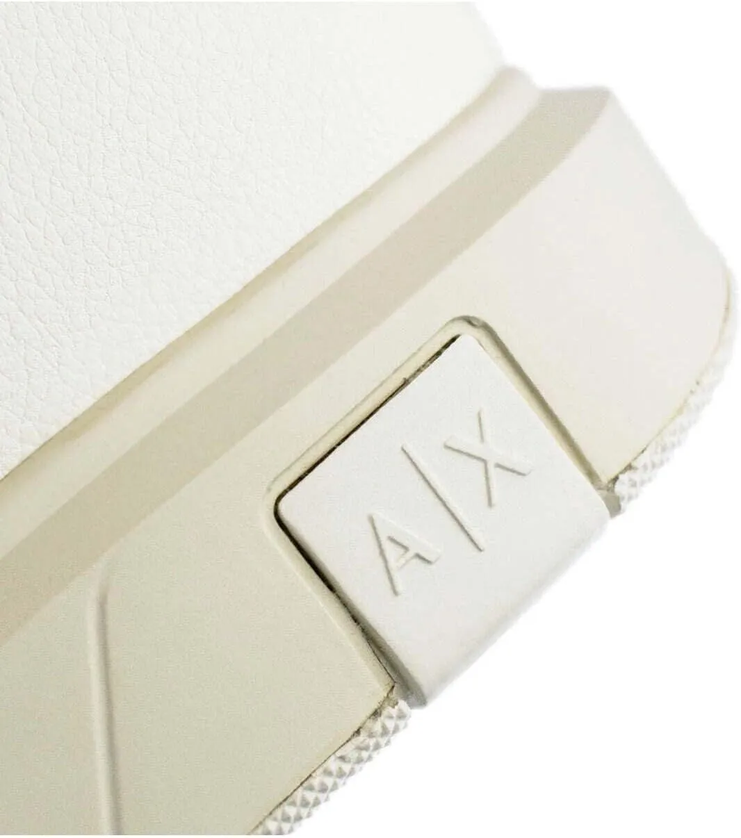 A｜X ARMANI EXCHANGE Men's Thick Sole Leather Sneakers