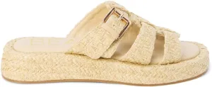 BEACH by Matisse Womens Ciao Fisherman Slide Casual Sandals Casual Low Heel 1-2" - Brown