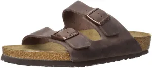 Birkenstock Arizona Leather Sandal - Men's Habana Oiled Leather, 43.0