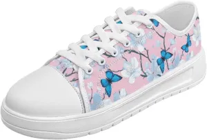 Classic Canvas Shoes Womens Platform Sneakers Low Top Lace Up Casual Tennis Athletic Shoe