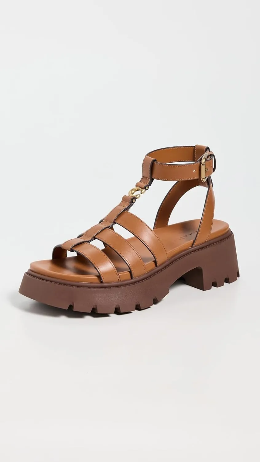 Coach Women's Sculpted C Platform Fisherman Sandal
