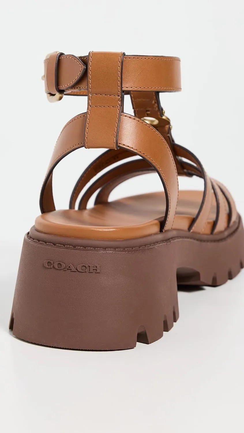 Coach Women's Sculpted C Platform Fisherman Sandal