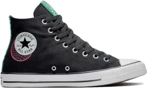 Converse Men's CTAS See Beyond Hi Top, Black/Green/Prime Pink, Size 5