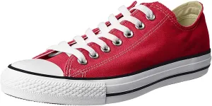 Converse Unisex Chuck Taylor All Star Ox Basketball Shoe Red 6.5 B(M) US Women / 4.5 D(M) US Men