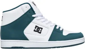 DC Shoes Men's Manteca 4 Hi Trainers, White Blue Jay, 12.5 Men