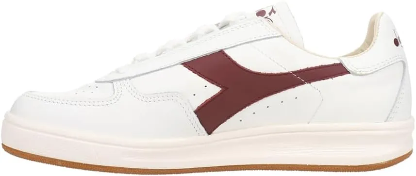 Diadora Mens B.Elite H Italia Sport Lace Up Sneakers Shoes Casual - White