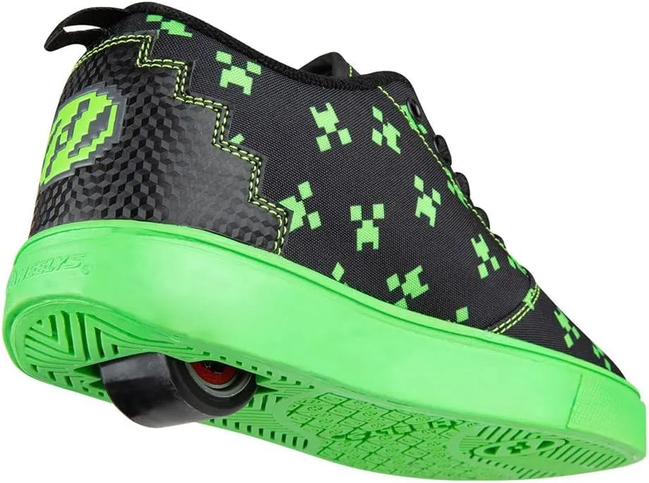HEELYS Unisex-Child Pro 20 Minecraft (Little Big Kid/Adult) Wheeled Heel Shoe