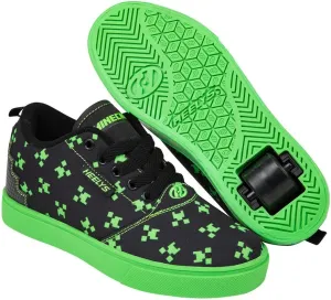 HEELYS Unisex-Child Pro 20 Minecraft (Little Big Kid/Adult) Wheeled Heel Shoe