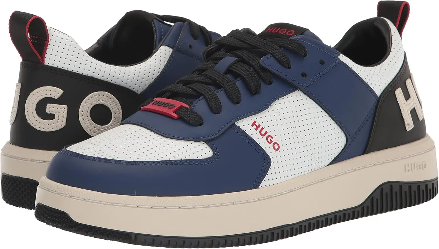 HUGO Men's Chunky Low Profile Sporty Sneaker
