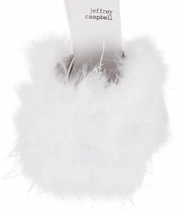 Jeffrey Campbell Chauffeur Heels White Combo