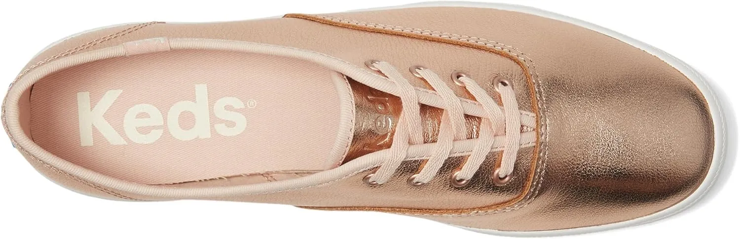 Keds Women's Champion Leather Luxe Sneaker