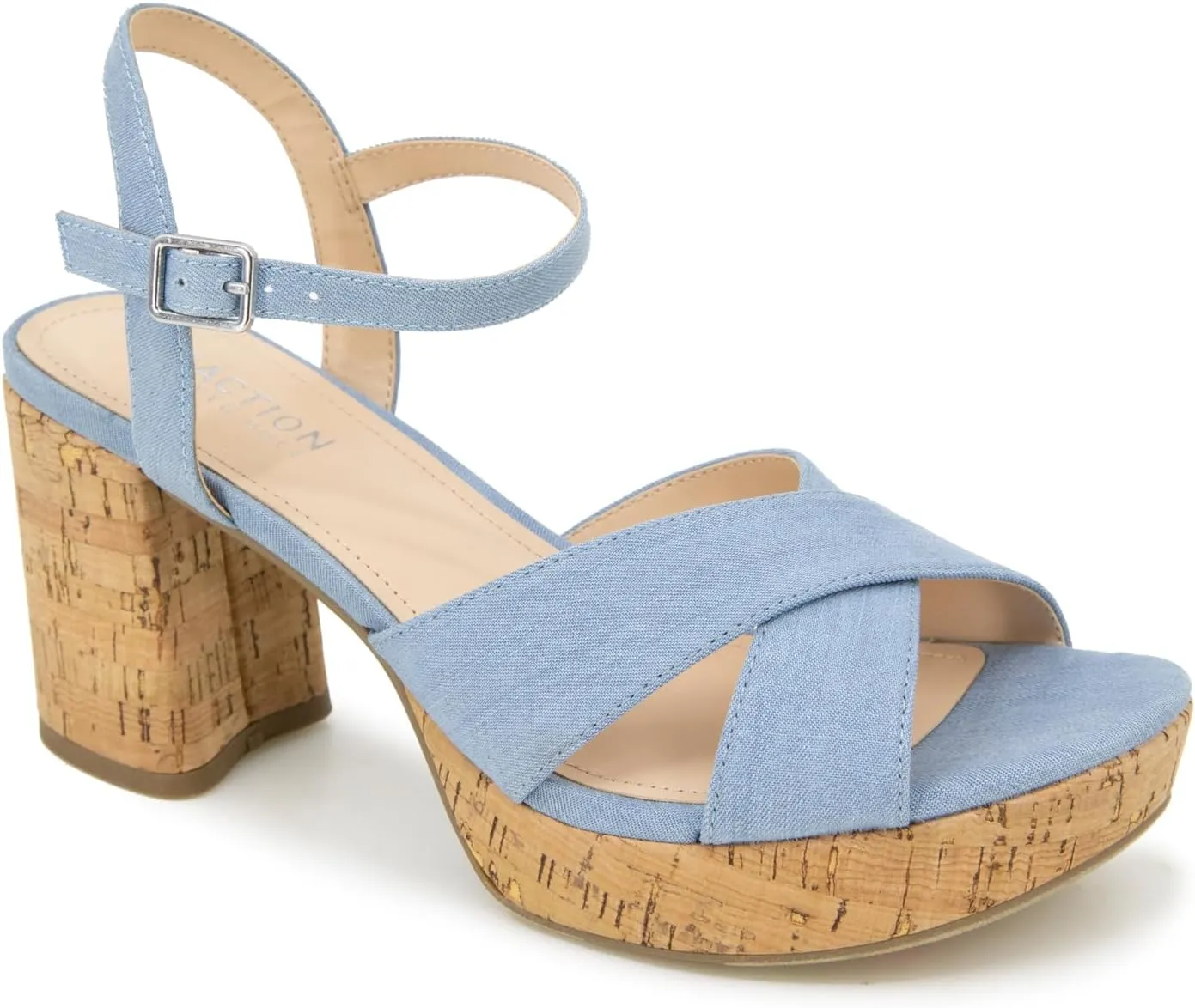 Kenneth Cole REACTION Women's Reeva Platform Heeled Sandal