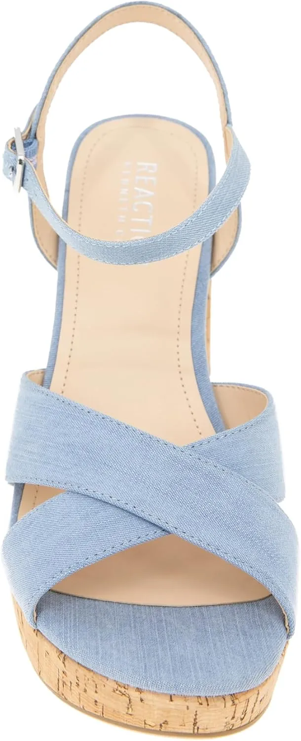 Kenneth Cole REACTION Women's Reeva Platform Heeled Sandal