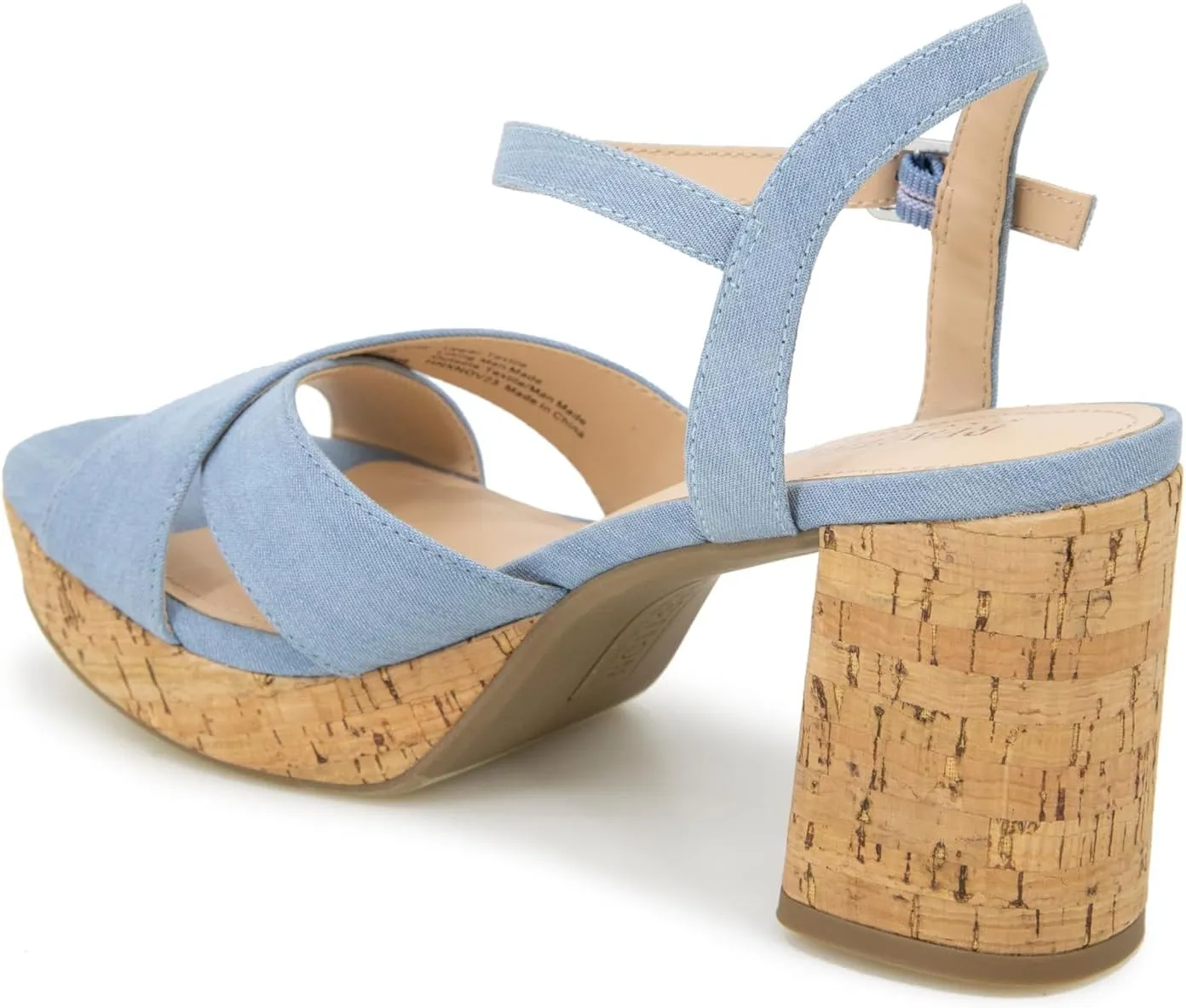 Kenneth Cole REACTION Women's Reeva Platform Heeled Sandal