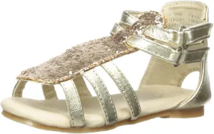 Kid's Paige Sandal, Gold, 27 M EU/9 M US Toddler