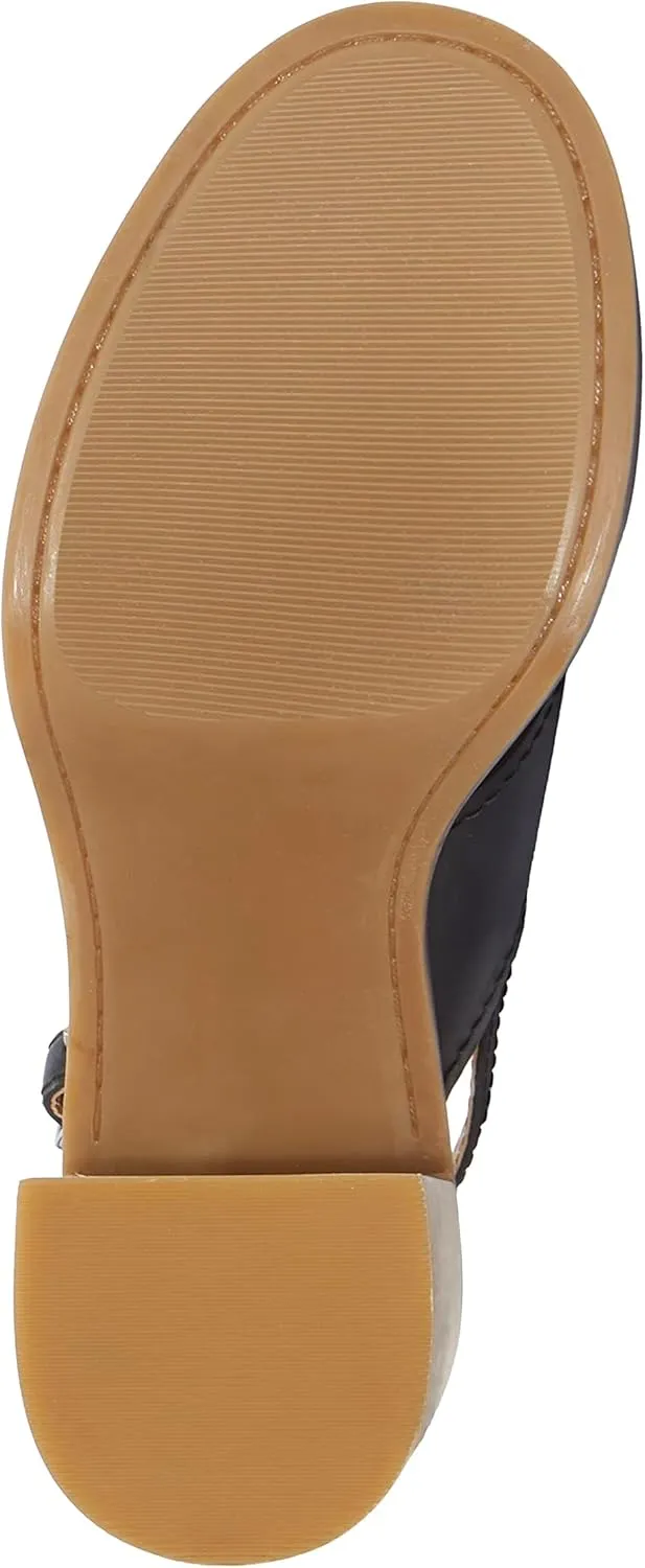Lucky Brand Women's Delmie Backstrap High Heel Sandal Heeled