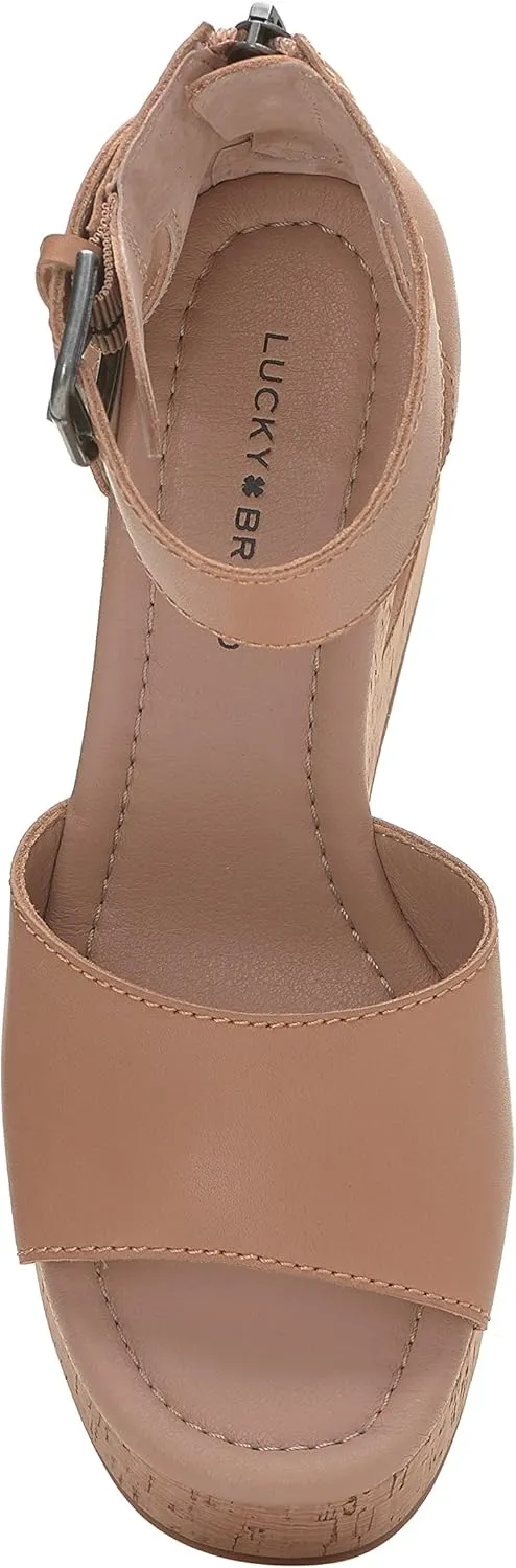 Lucky Brand Women's Himmy Sculpted Wedge Sandal