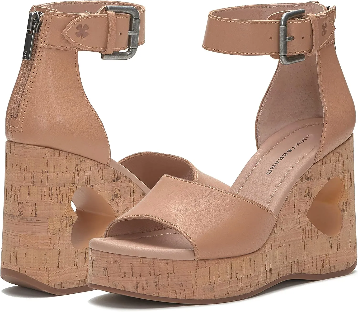 Lucky Brand Women's Himmy Sculpted Wedge Sandal
