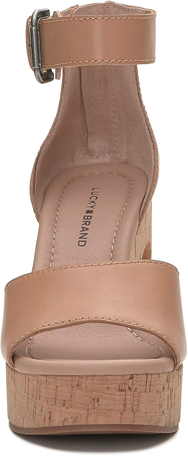 Lucky Brand Women's Himmy Sculpted Wedge Sandal