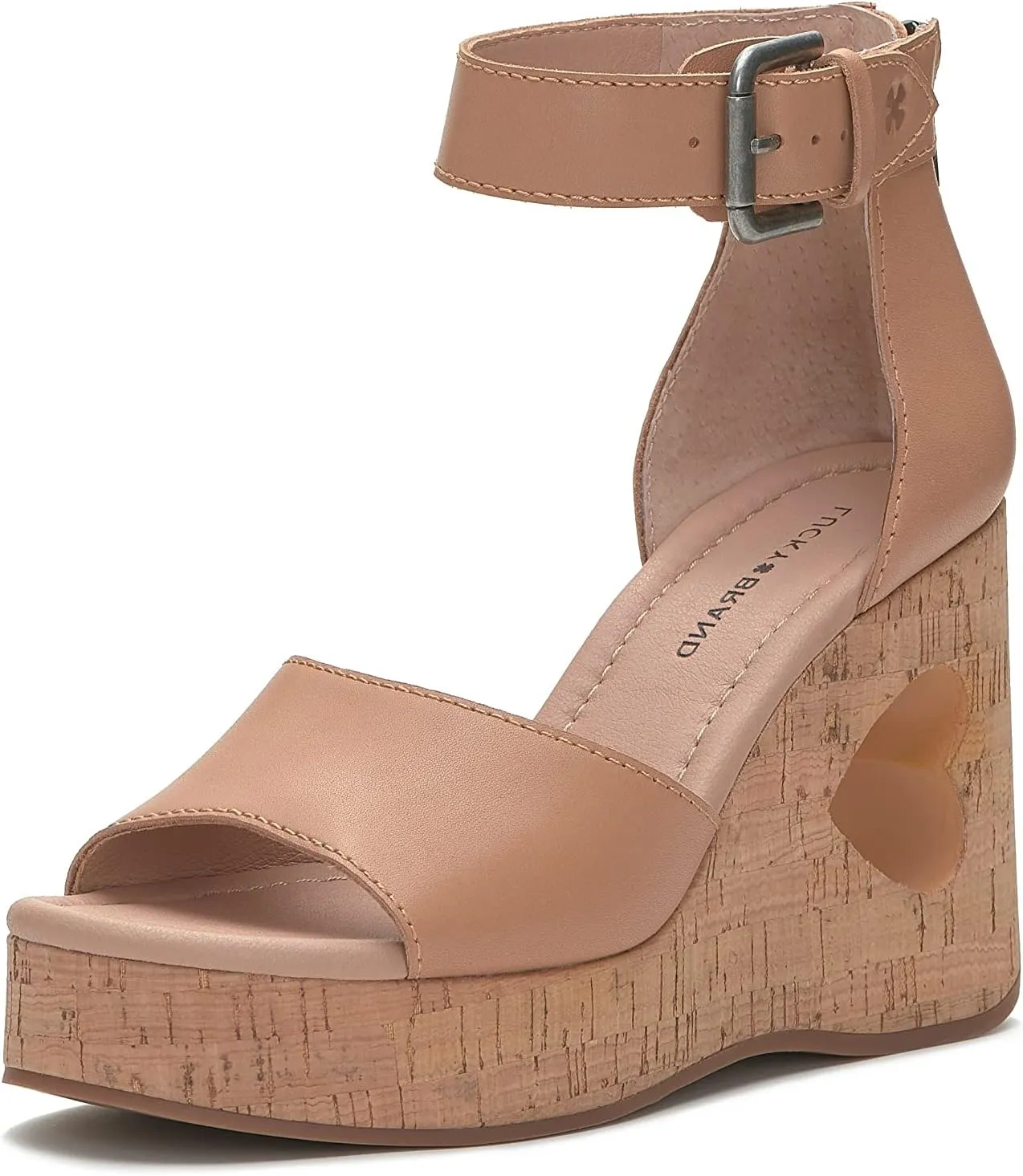 Lucky Brand Women's Himmy Sculpted Wedge Sandal