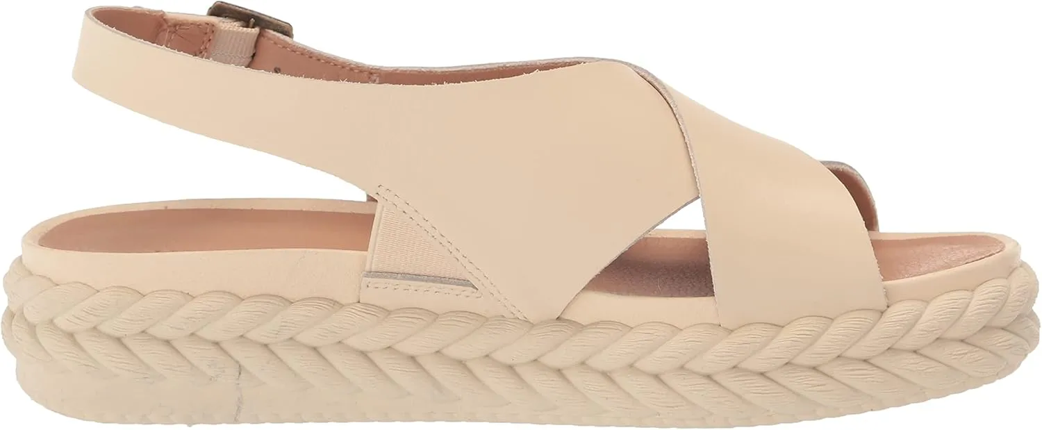 Lucky Brand Women's Laythan Backstrap Platform Sandal Wedge