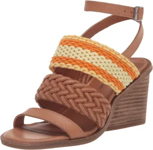 Lucky Brand Women's Lissie Braided High Heel Sandal Heeled