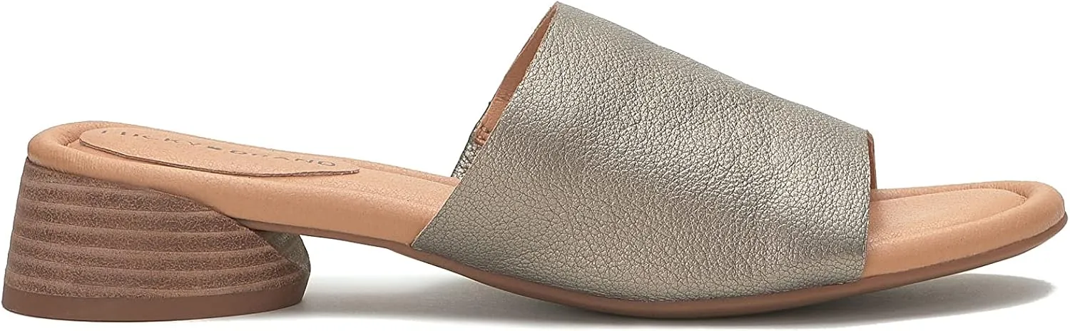 Lucky Brand Women's Raffy Heeled Slide Sandal