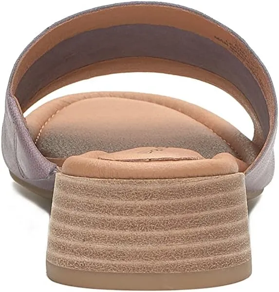 Lucky Brand Women's Raffy Heeled Slide Sandal