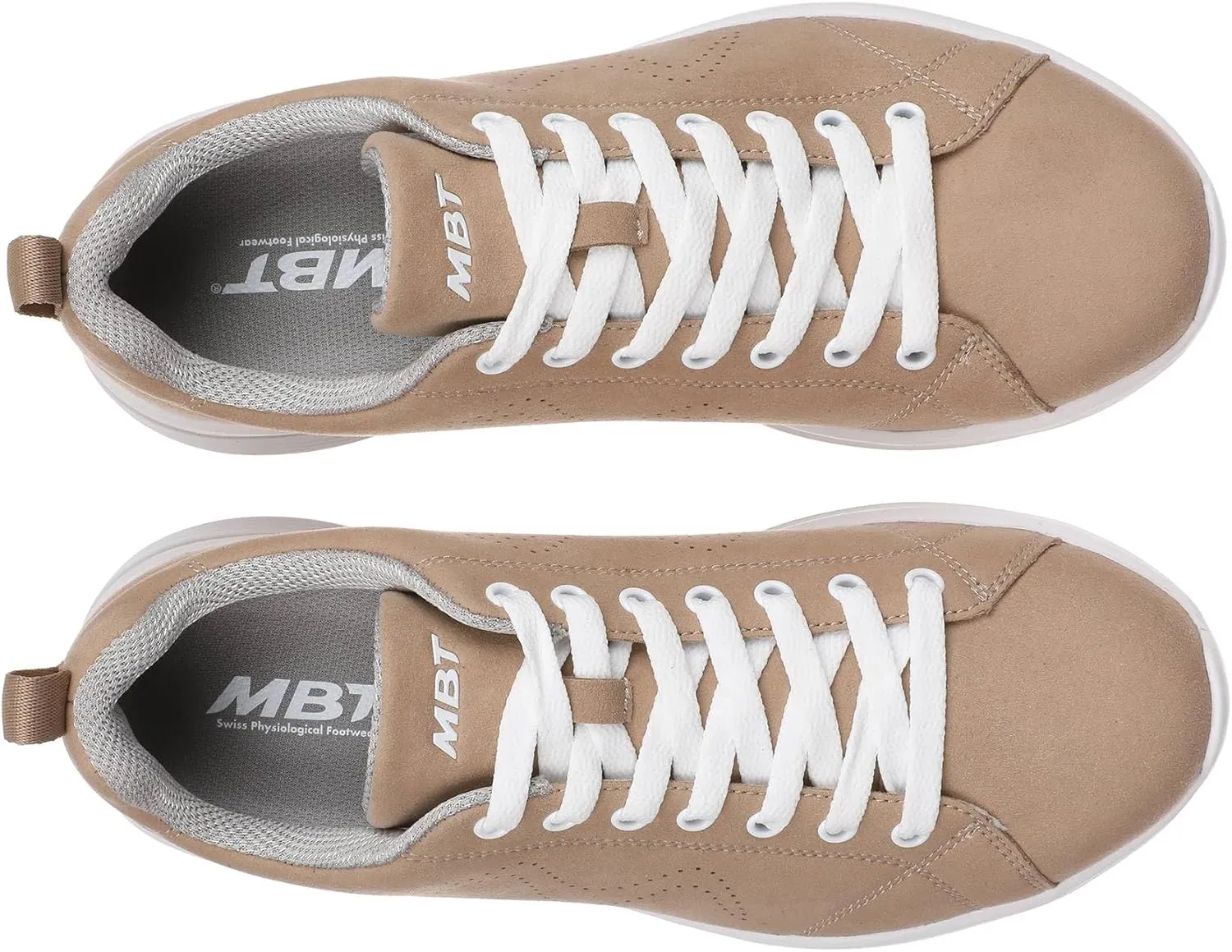 MBT M1500 Active Fitness Walking Shoes in Brown for Women