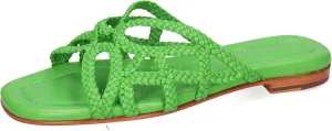 Melvin & Hamilton Women's Trendy Shoes Sandal, Green, 6