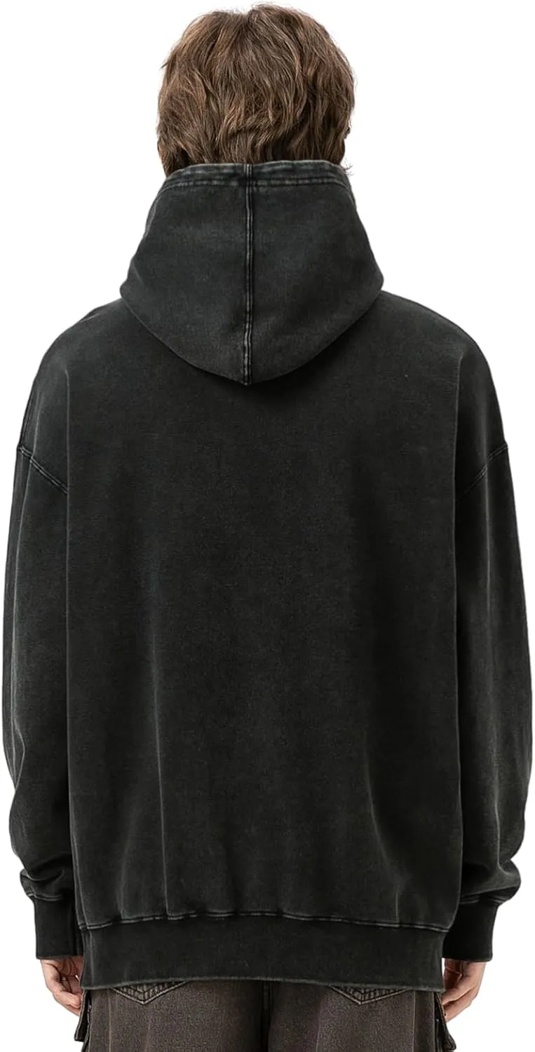 Men's 3D Graphic Print Hooded Casual Oversized Hoodies Pink&Grey Mix Special Color Long Sleeve For Unisex