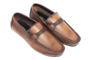 MENS LEATHER LOAFER SHOE 401185