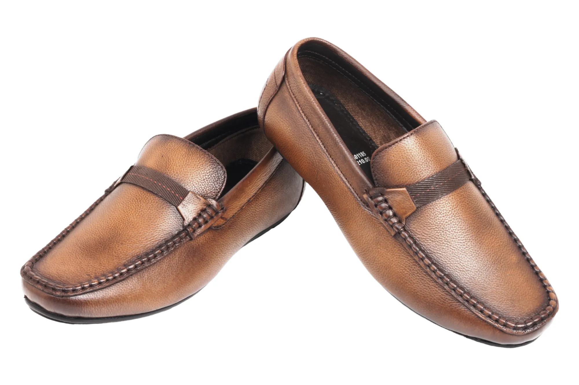 MENS LEATHER LOAFER SHOE 401185