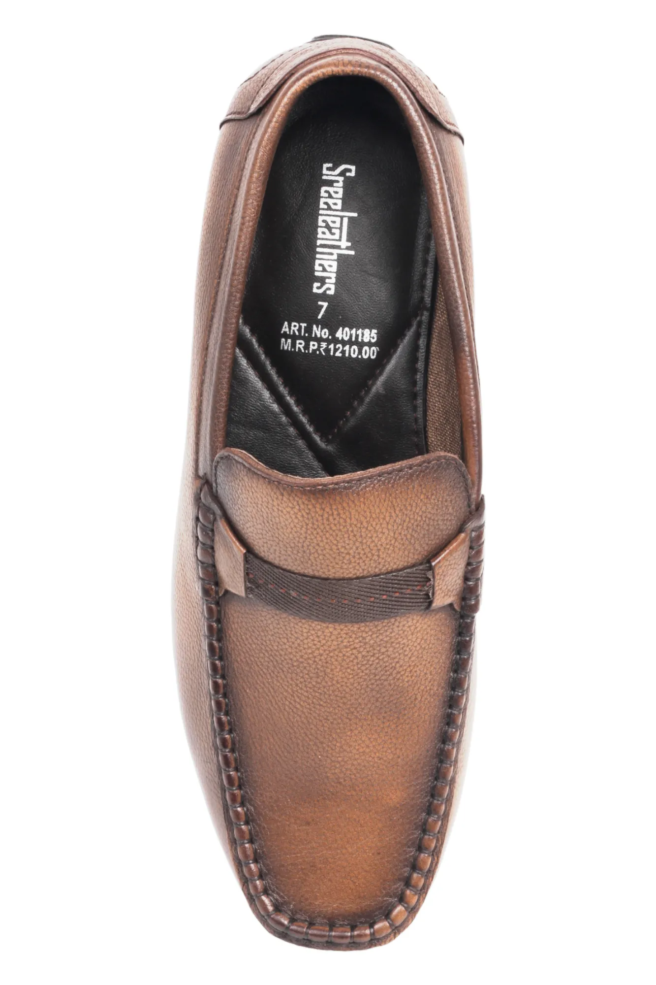 MENS LEATHER LOAFER SHOE 401185