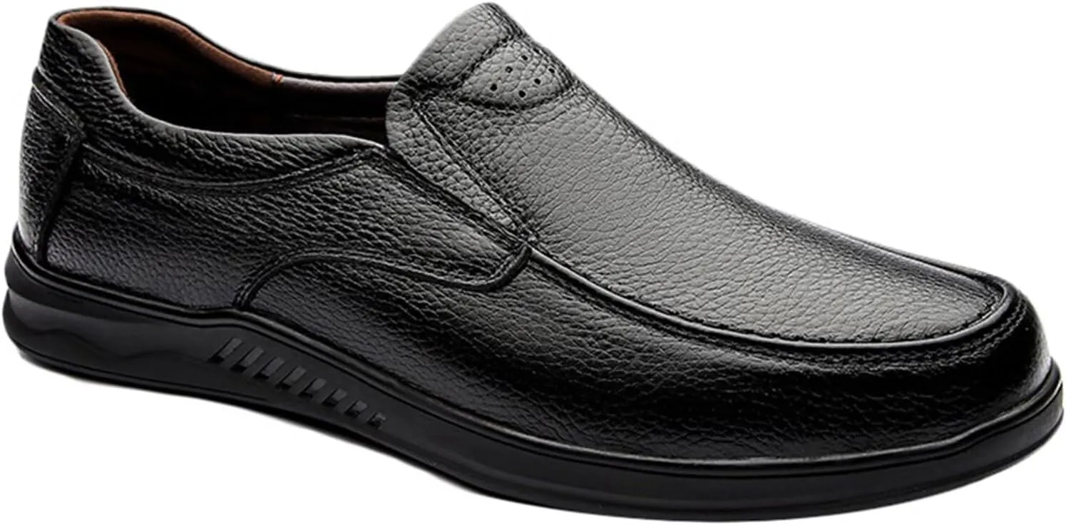 Men's Leather Loafer Shoes Walking Driving Shoes Outdoor Hiking Shoes Business Shoes