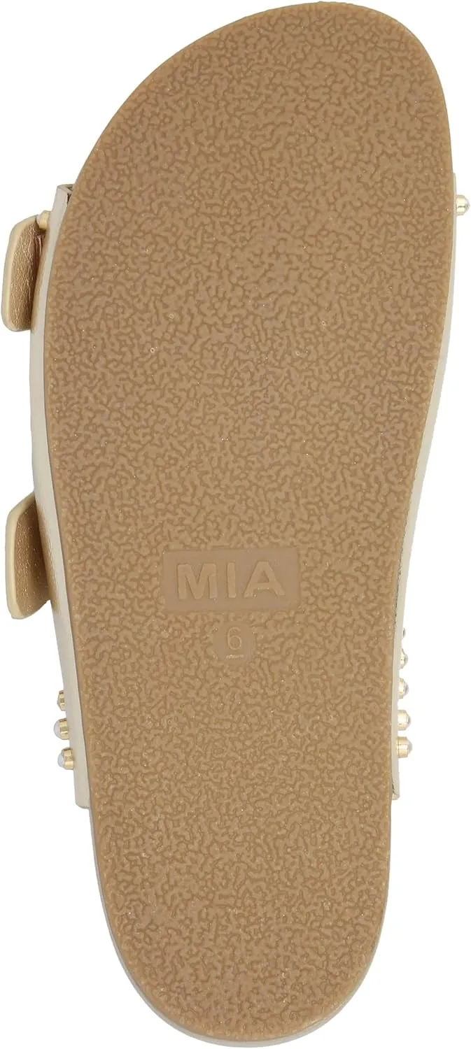 MIA Women's Brooklyn Studded Slide Sandals