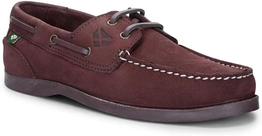 Mull Ladies Deck Shoe - Merlot Euro 36