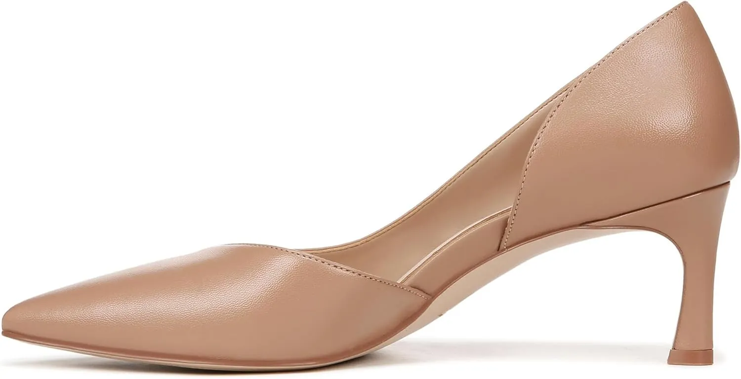 Naturalizer Women's Faith Pumps, Taupe Leather, 7.5