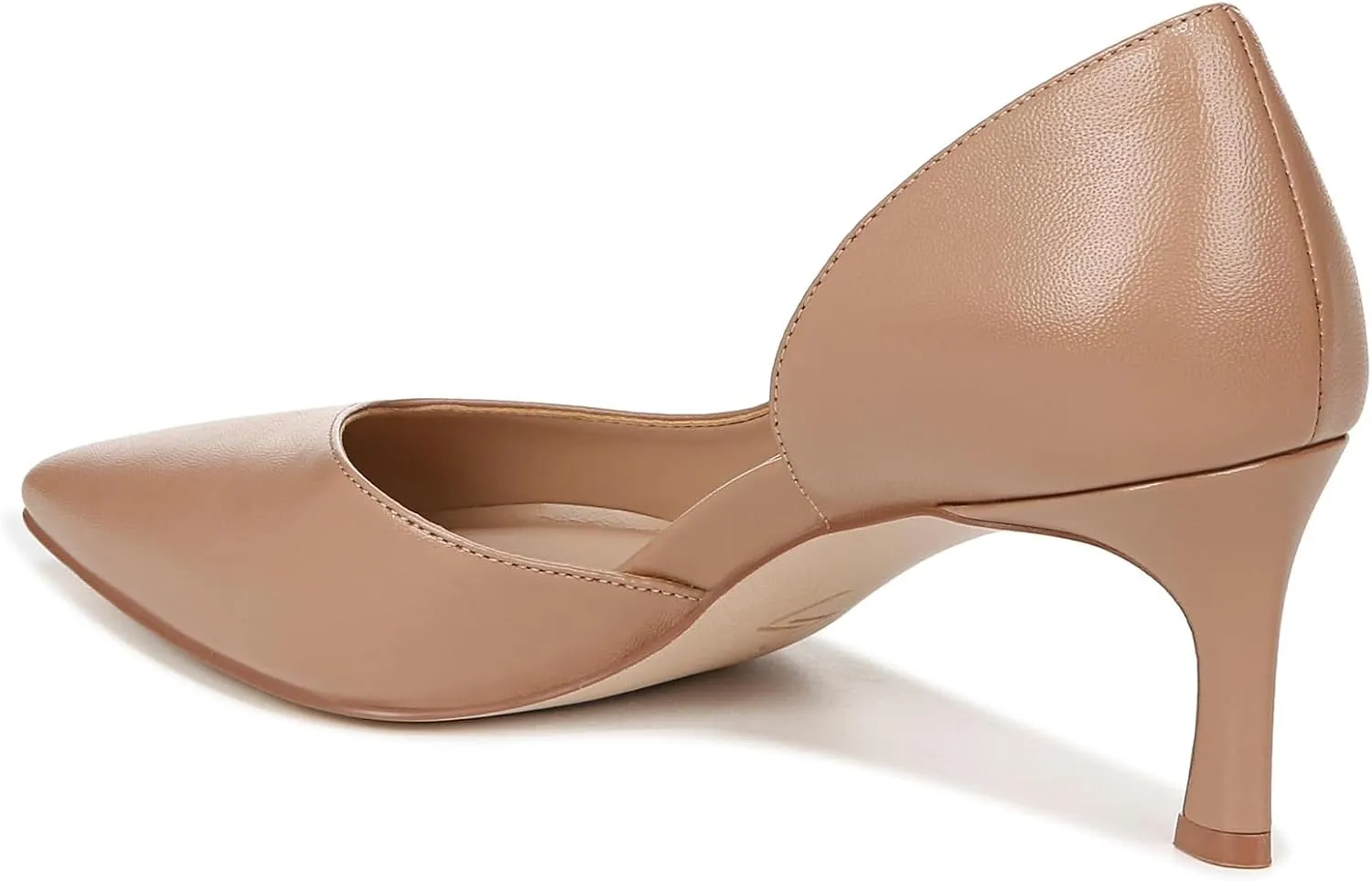 Naturalizer Women's Faith Pumps, Taupe Leather, 7.5