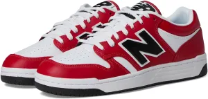 New Balance Men's 480 Sneaker, Team Red/White, 13