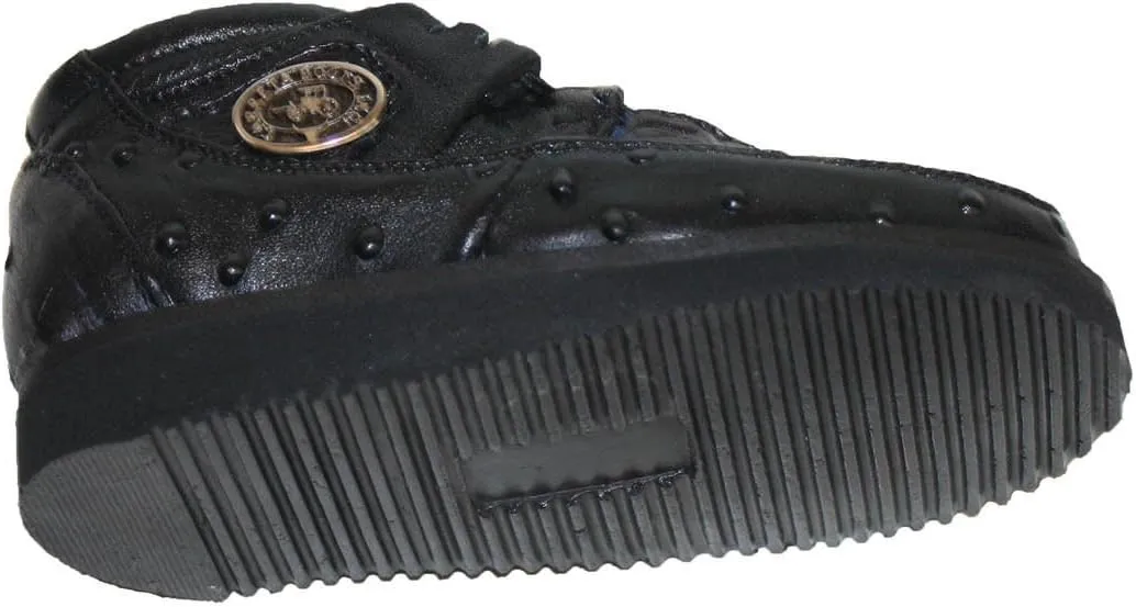 New Mens Embossed Crocodile/Ostrich Tenni Shoe Soft Sole