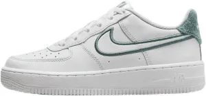 Nike Air Force 1 LV8 3 Big Kids' Shoes (FZ2008-100, Summit White/Bicoastal/Summit White) Size 6