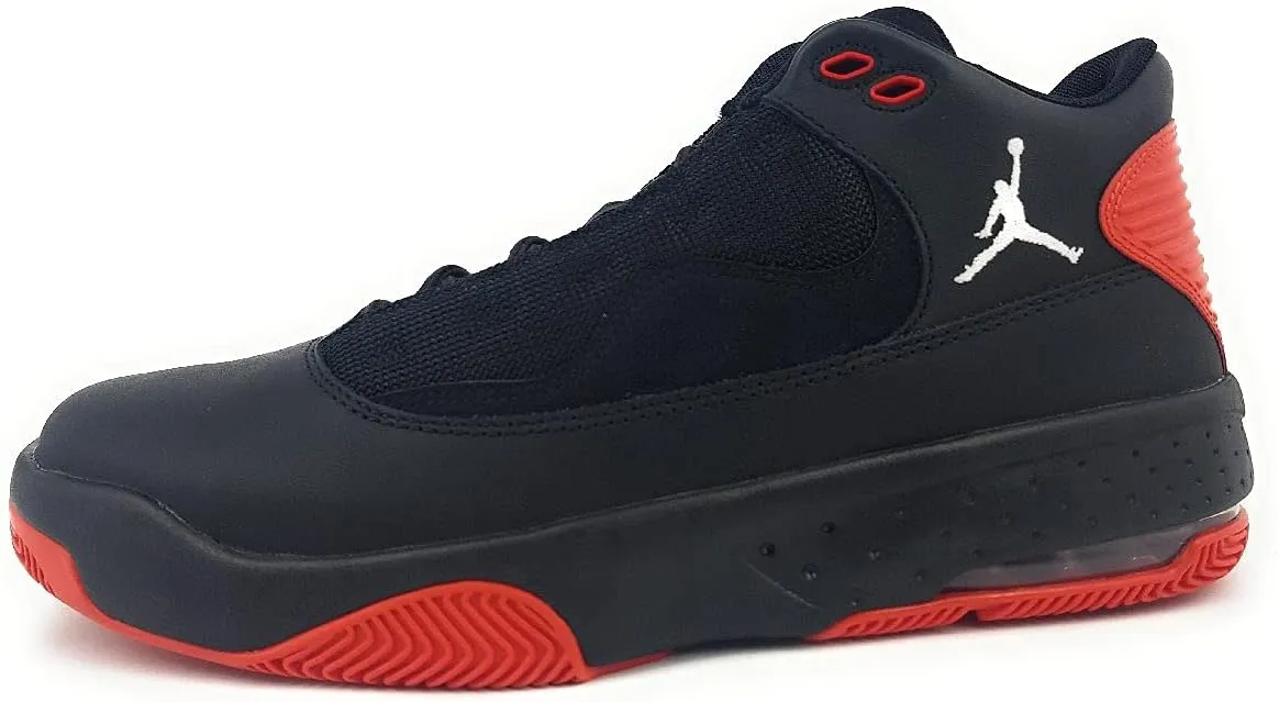 Nike Jordan Max Men's Running Shoes, Black/Red, Size 12